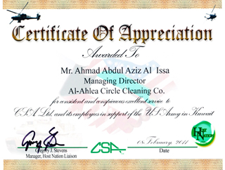 Certificates